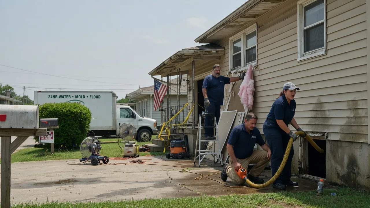 Water Damage Repair in Pierceville, KS near me